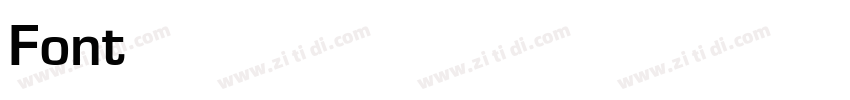 Font Type Eurostile字体转换